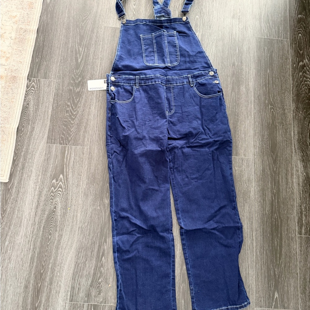 Blue Denim Jumpsuit